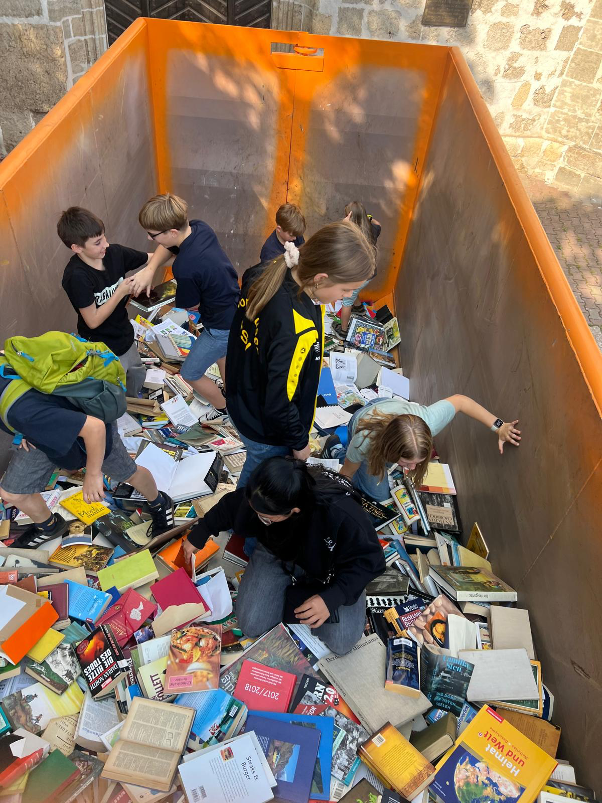 Wir bedanken uns bei allen Büchermarkt Helfern!