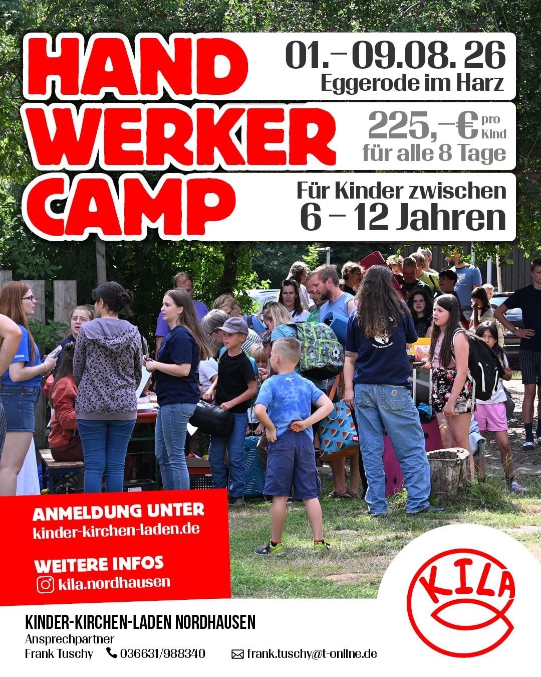 Als Zwischenwesen mit ins Handwerkercamp