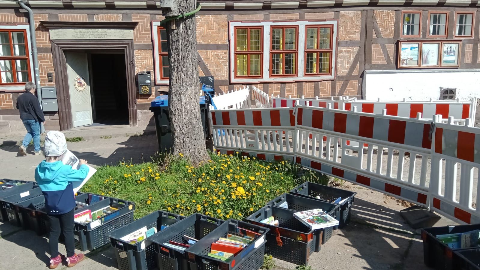 Bücherrettungsmarkt am 10.10.